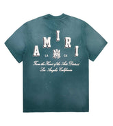 AMIRI COLLEGIATE TEE GREEN