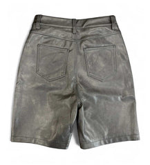 BOTTEGA DESIRES LEATHER SHORTS
