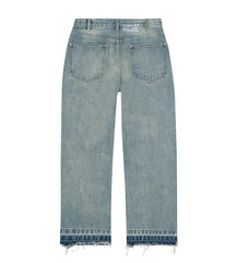 BRAVEST STUDIOS CATHEDRAL DENIM PANTS BLUE