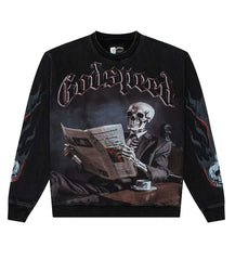 GODSPEED BLACK MONDAY L/S SHIRT BLACK WASH