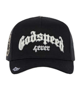 GODSPEED FOREVER OG TRUCKER HAT BLACK/WHITE