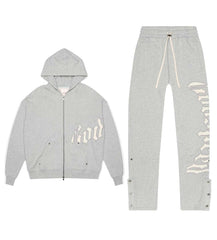 GODSPEED OG LOGO SWEATSUIT V2 HEATHER GREY