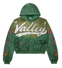 VALE FOREVER INFERNO ZIP UP HOODIE