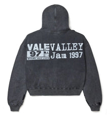 VALE FOREVER BIG CHAIN RHINESTONE HOODIE