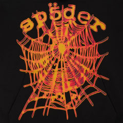 SP5DER BLACK OG WEB V2 HOODIE
