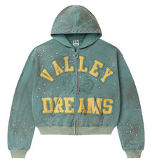 VALE FOREVER BANK ZIP UP HOODIE