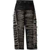 WHO DECIDES WAR ULTRA FLARE SCRIPTURE DENIM
