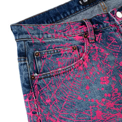 SP5DER V2 WEB DENIM ALL OVER WEB PINK