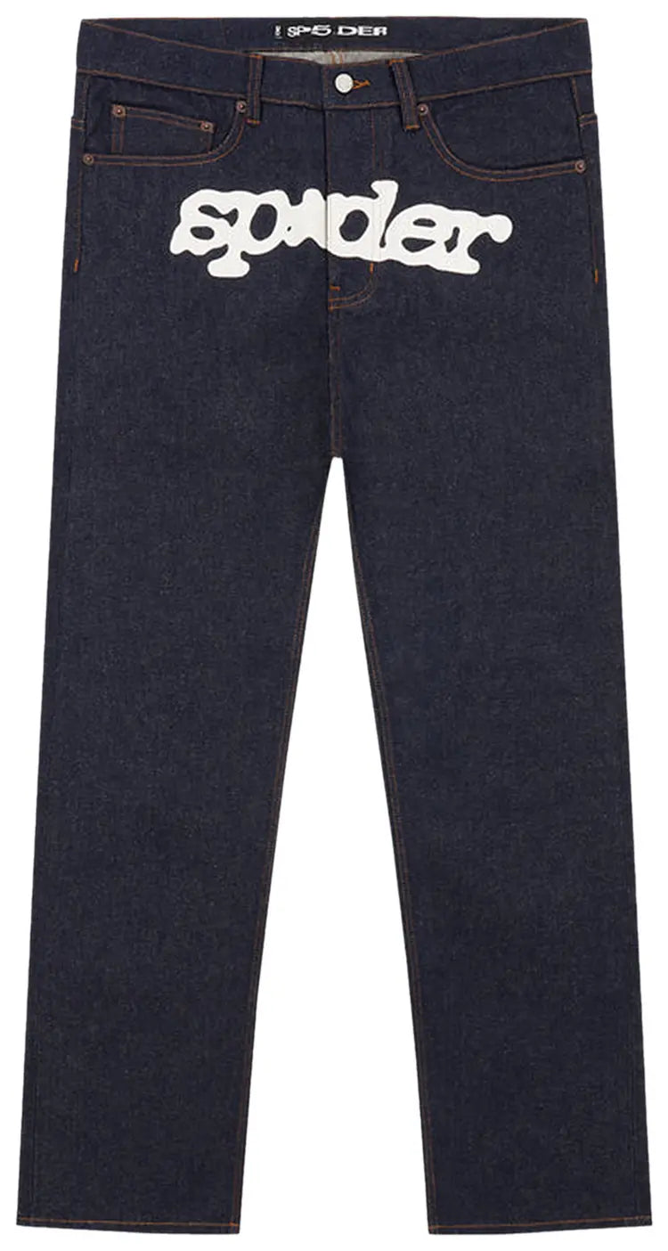 SP5DER V3 INDIGO DENIM JEANS