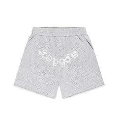 SP5DER HEATHER GREY VVS SHORTS
