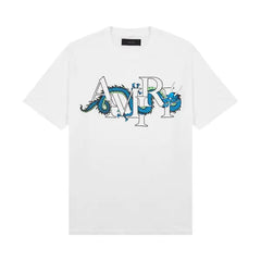 AMIRI LUNAR YEAR DRAGON TEE WHITE
