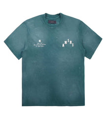 AMIRI COLLEGIATE TEE GREEN