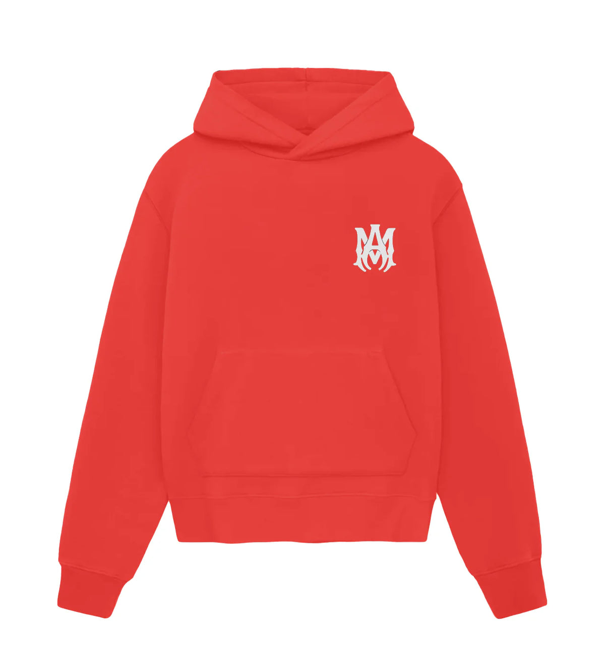 AMIRI MA CORE LOGO HOODIE RED