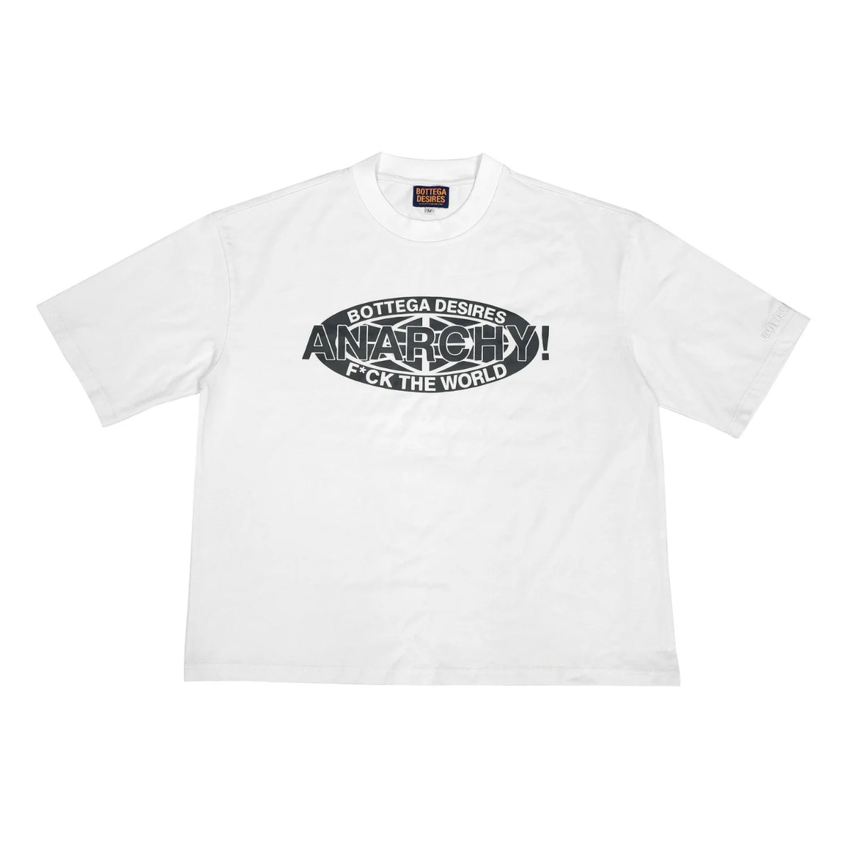 BOTTEGA DESIRES ANARCHY T-SHIRT WHITE