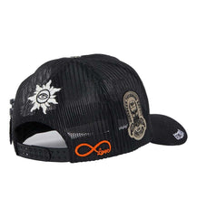 GODSPEED FOREVER OG TRUCKER HAT BLACK/WHITE