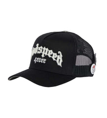 GODSPEED FOREVER OG TRUCKER HAT BLACK/WHITE