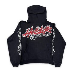 Hellstar Hoodie Studios Records Tour Faded Black