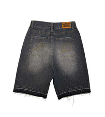 BOTTEGA DESIRES BLACK DENIM SHORTS