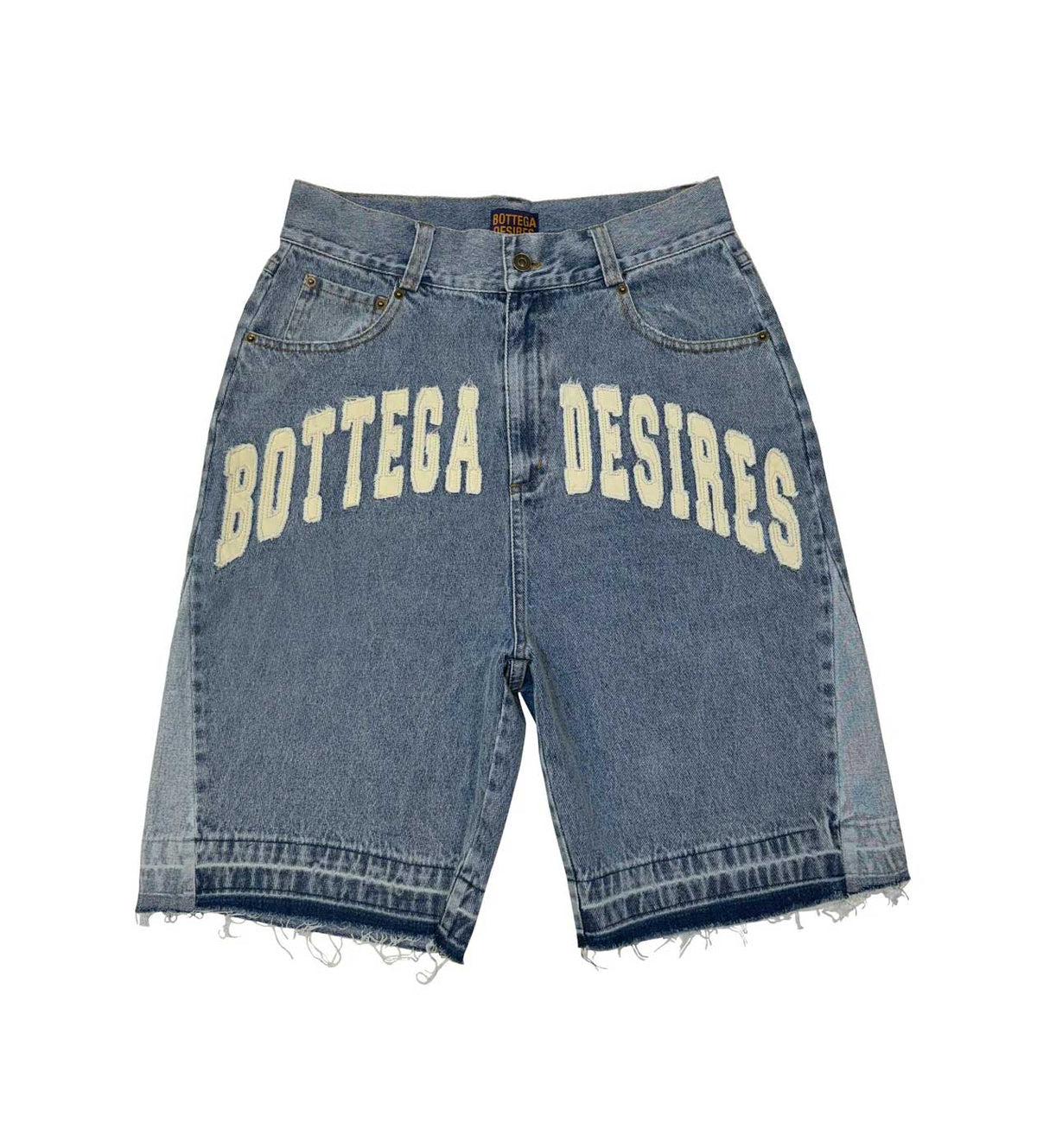 BOTTEGA DESIRES BLUE DENIM SHORTS