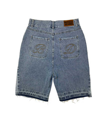 BOTTEGA DESIRES BLUE DENIM SHORTS