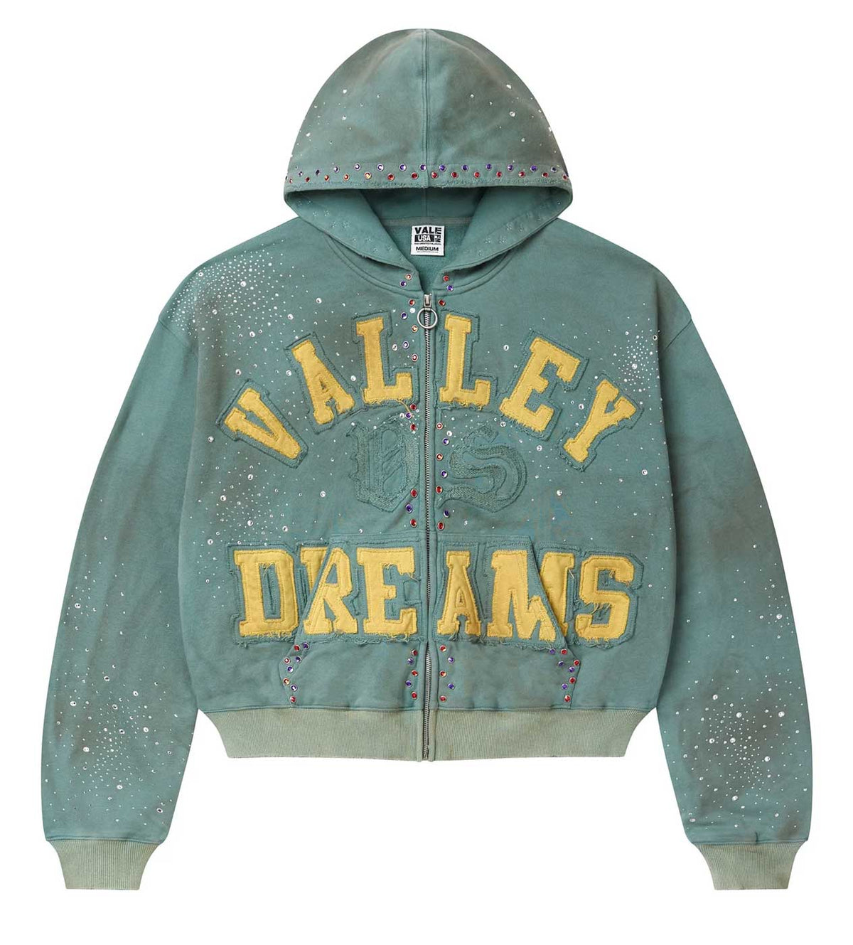 VALE FOREVER BANK ZIP UP HOODIE