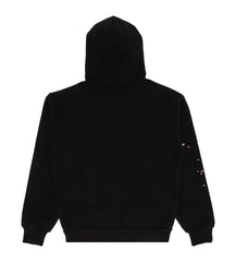SP5DER ANGEL NUMBER HOODIES BLACK