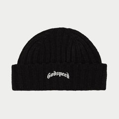 GODSPEED OG LOGO EMBLEM BEANIE BLACK